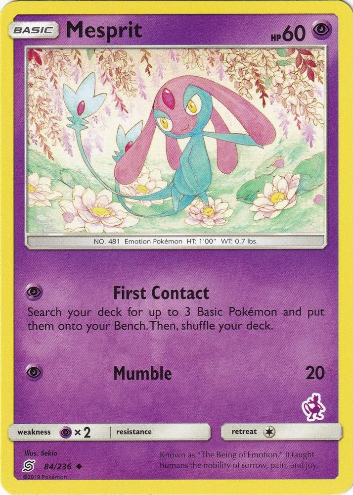 Mesprit (Mewtwo Stamped)