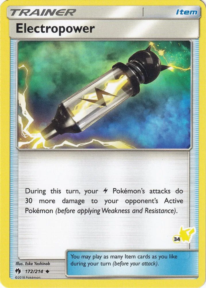 Electropower (#34 Pikachu Stamped)