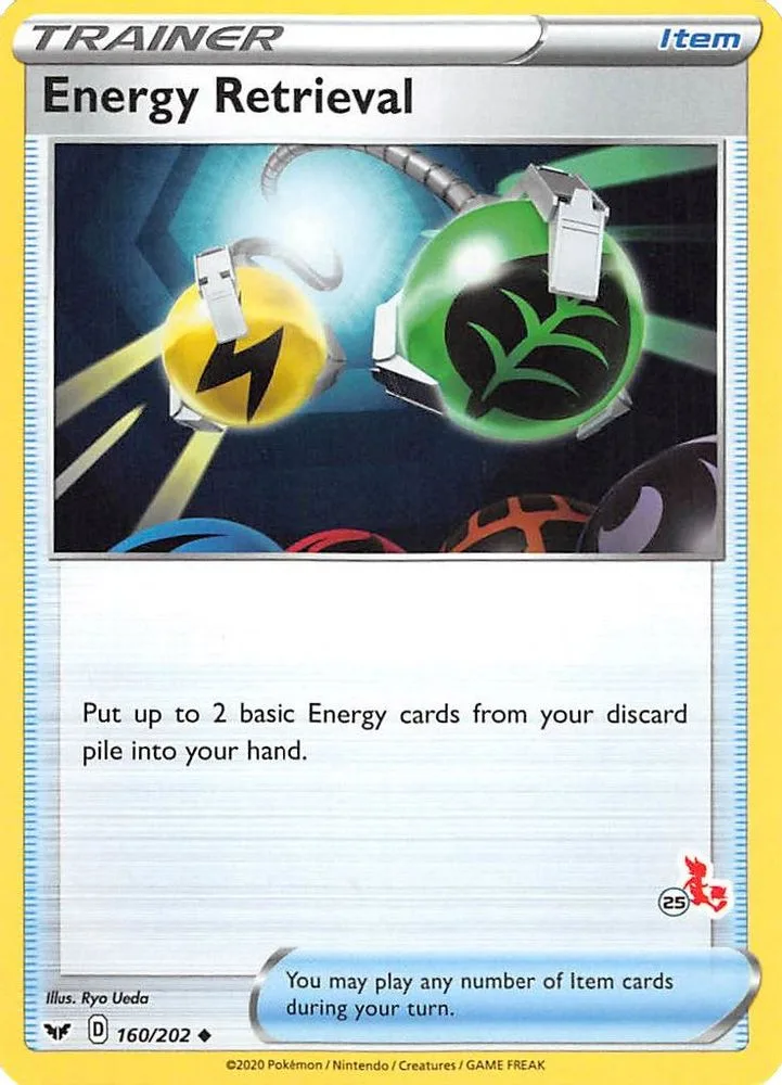 Energy Retrieval (#25 Cinderace Stamped)