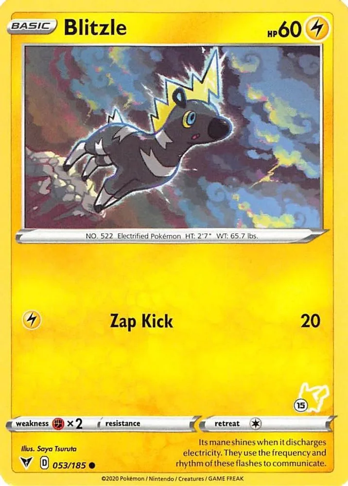 Blitzle (#15 Pikachu Stamped)