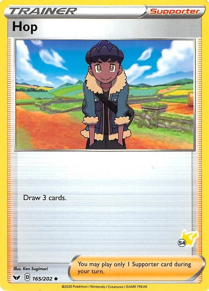 Hop (#54 Pikachu Stamped)