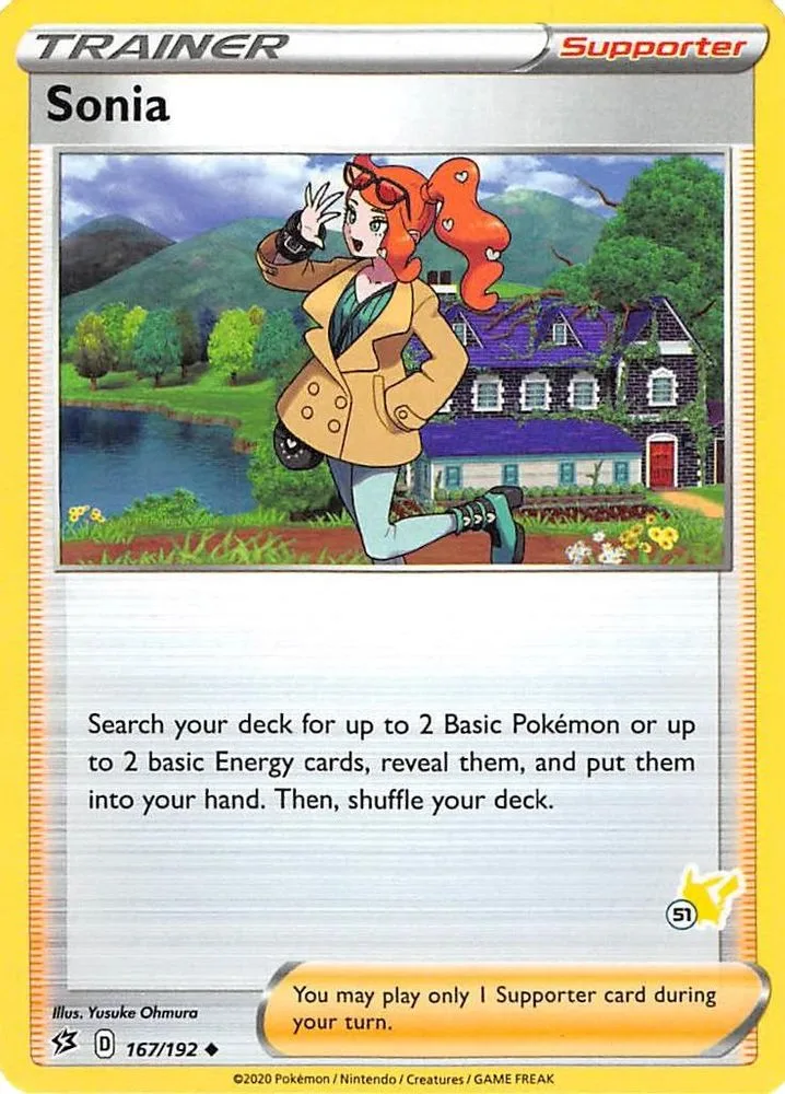 Sonia (#51 Pikachu Stamped)