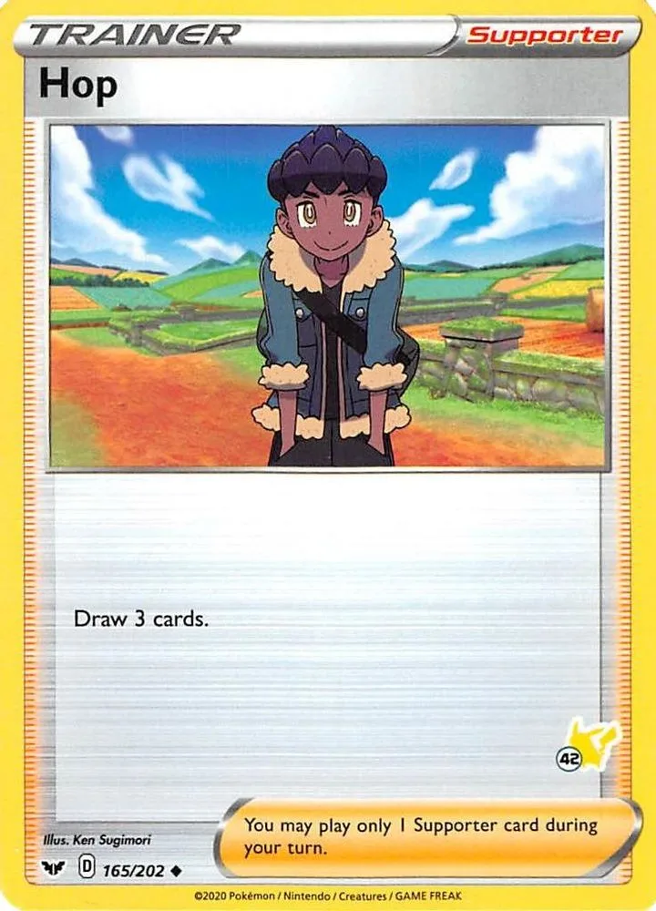 Hop (#42 Pikachu Stamped)