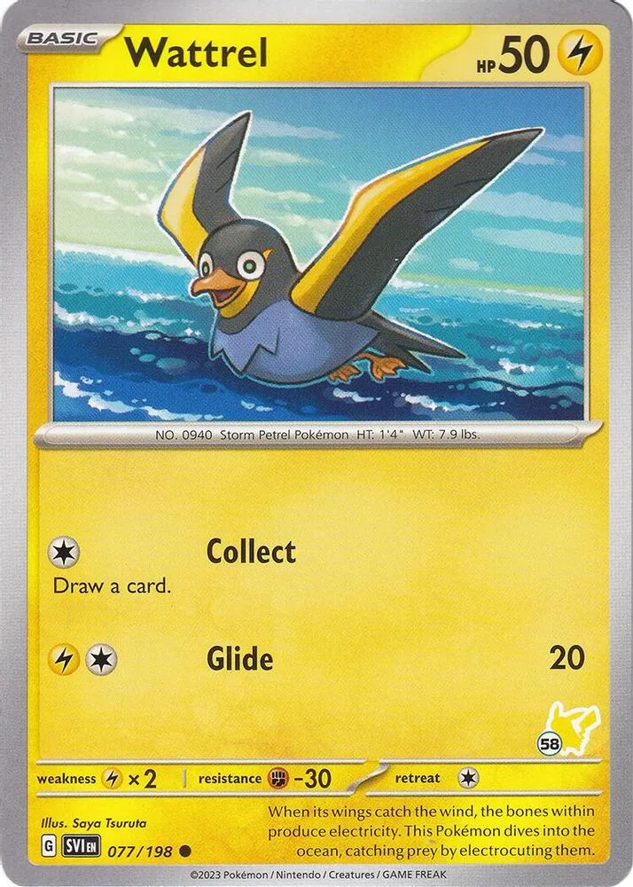 Wattrel - Pikachu 17
