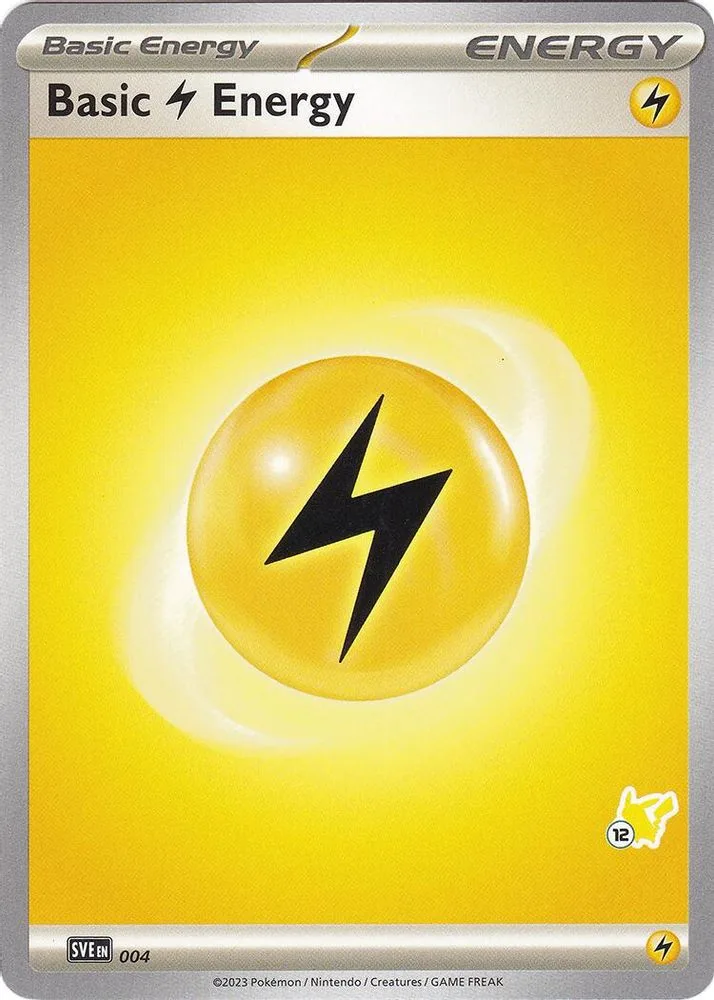 Basic Lightning Energy - Pikachu 10