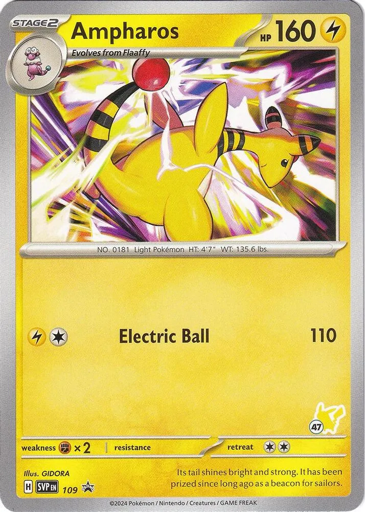 Ampharos - Pikachu 28