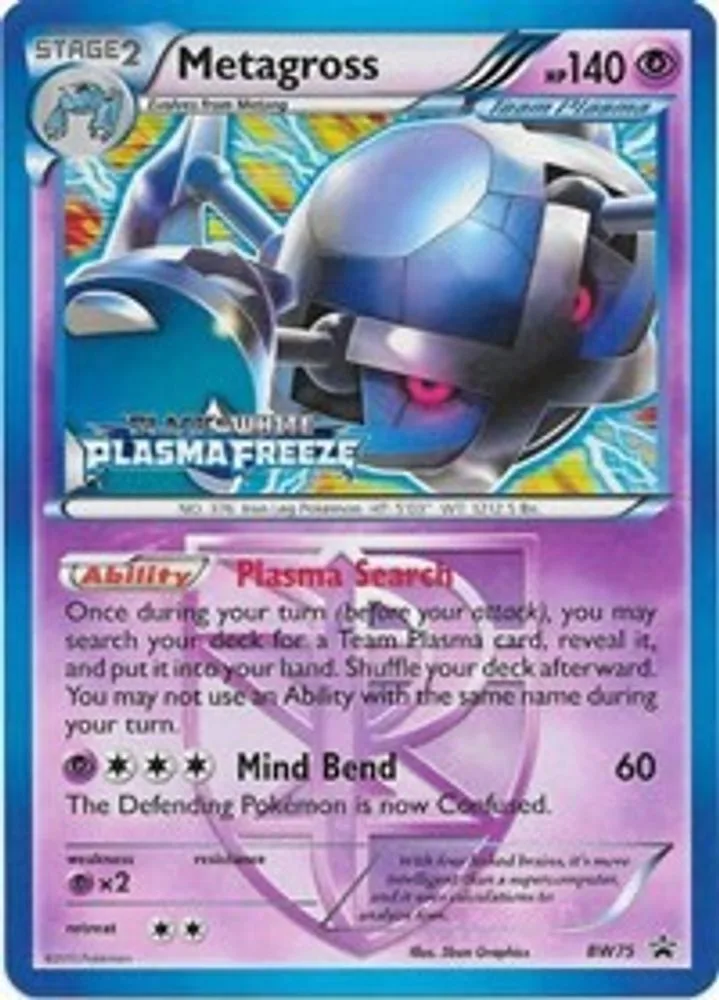 Metagross (Team Plasma · Prerelease)