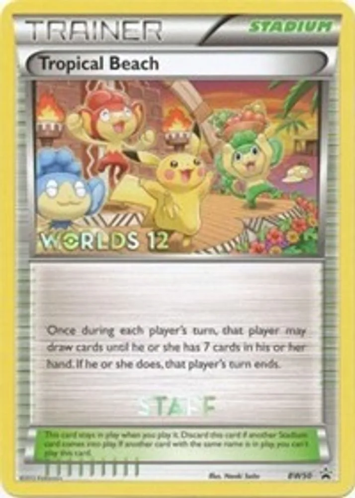 Tropical Beach (Worlds 12 · Staff)