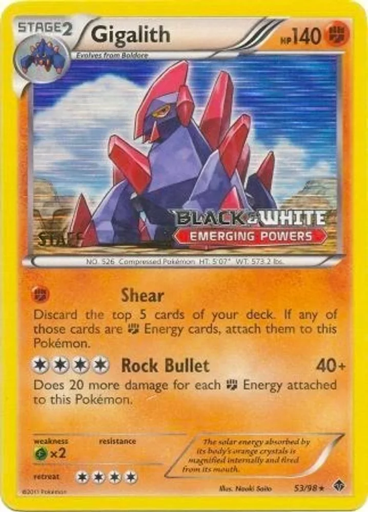 Gigalith (Prerelease · Staff)