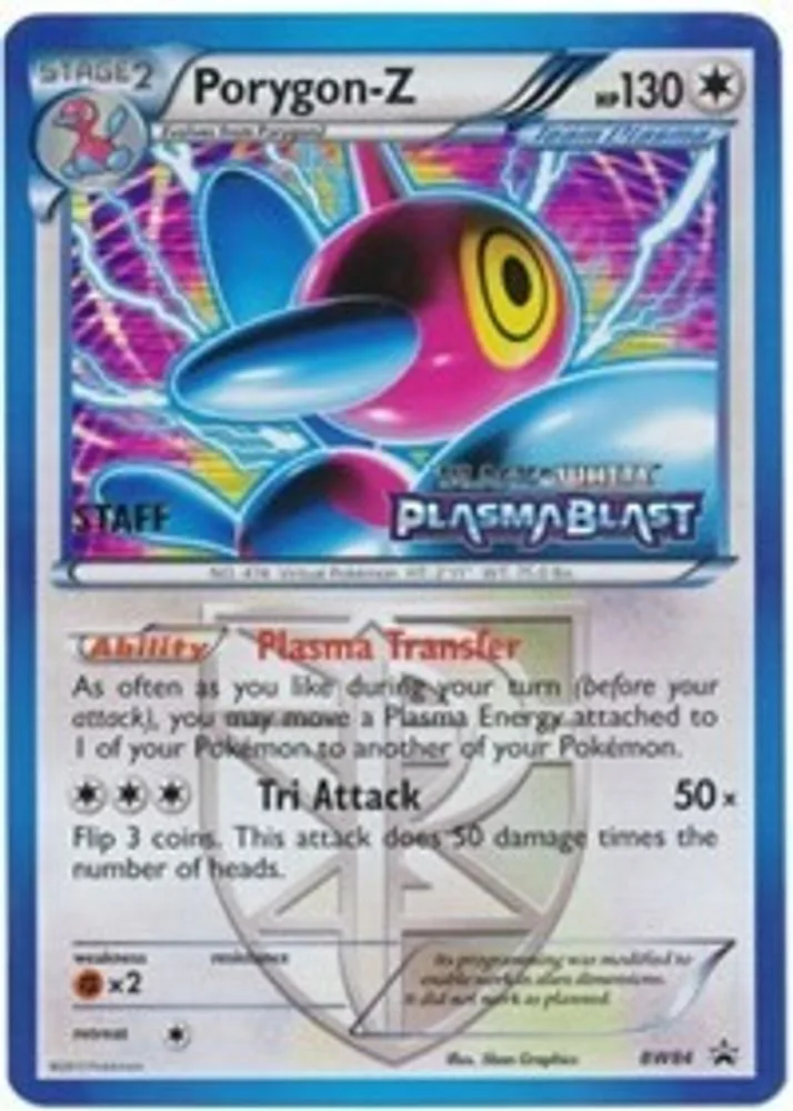 Porygon-Z (Team Plasma · Prerelease · Staff)