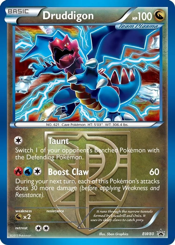 Druddigon (Team Plasma · Cosmos Holo)