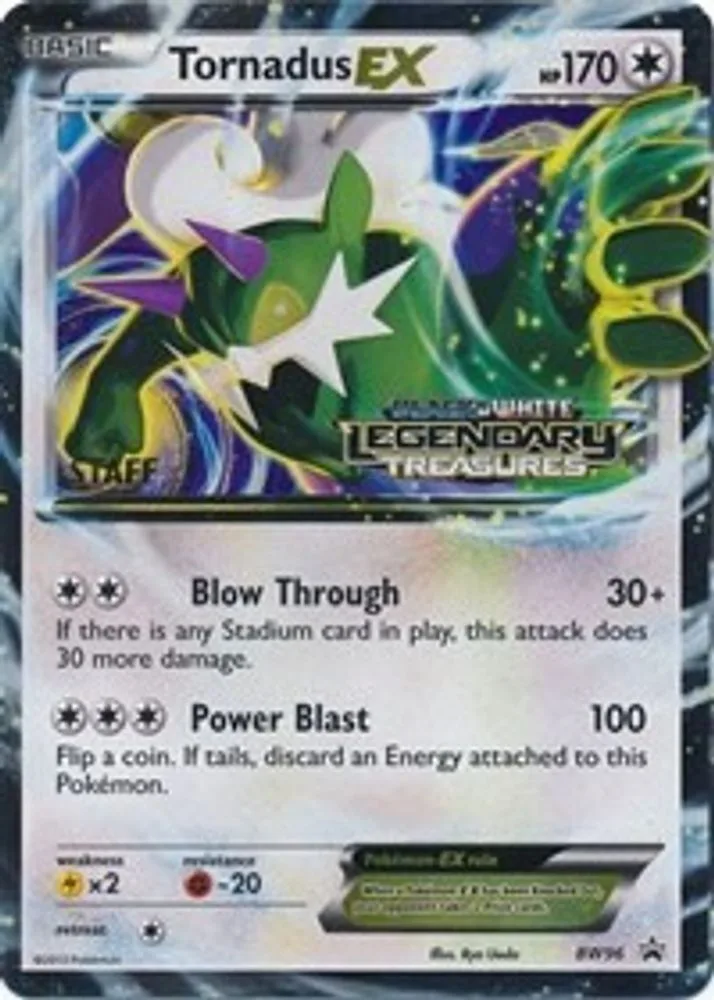 Tornadus EX (Prerelease · Staff)