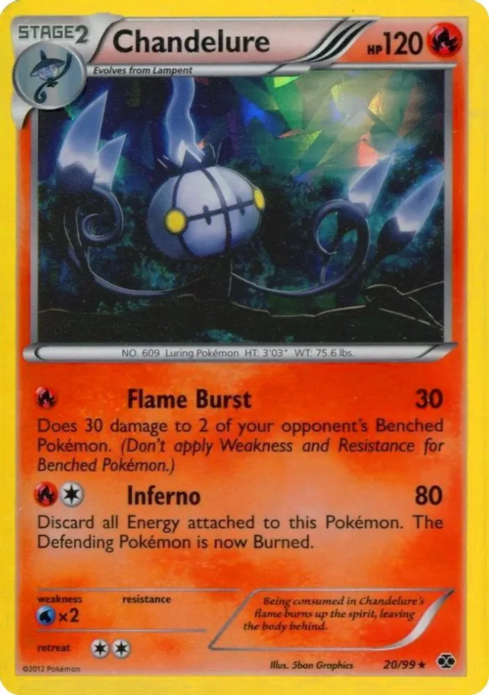 Chandelure (Cracked Ice Holo)