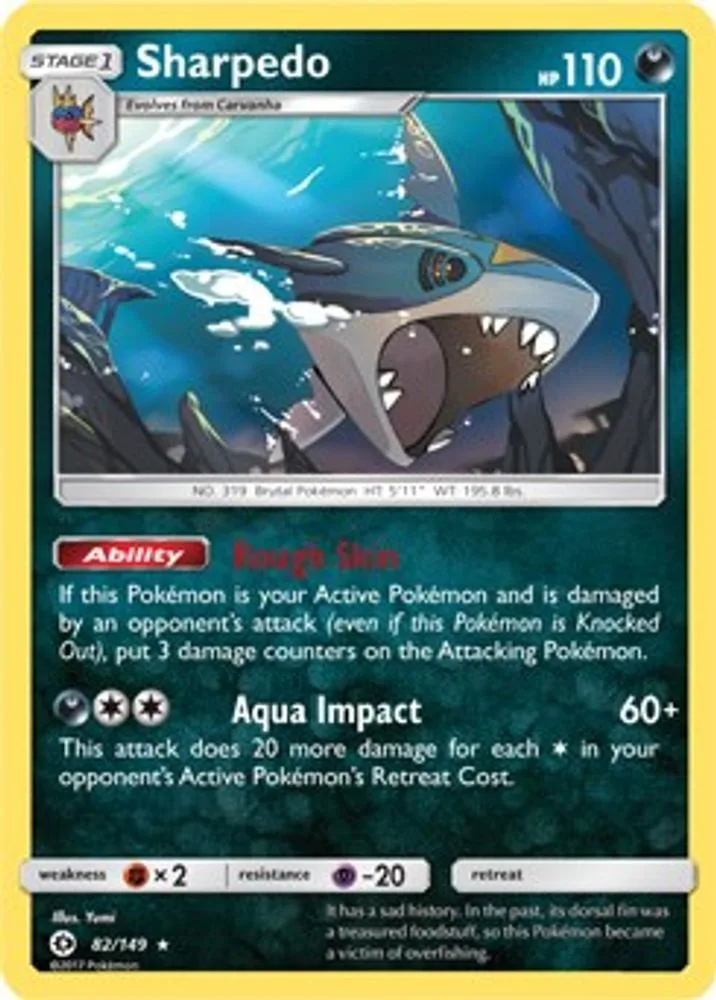 Sharpedo (Sharpedo · Cosmos Holo)