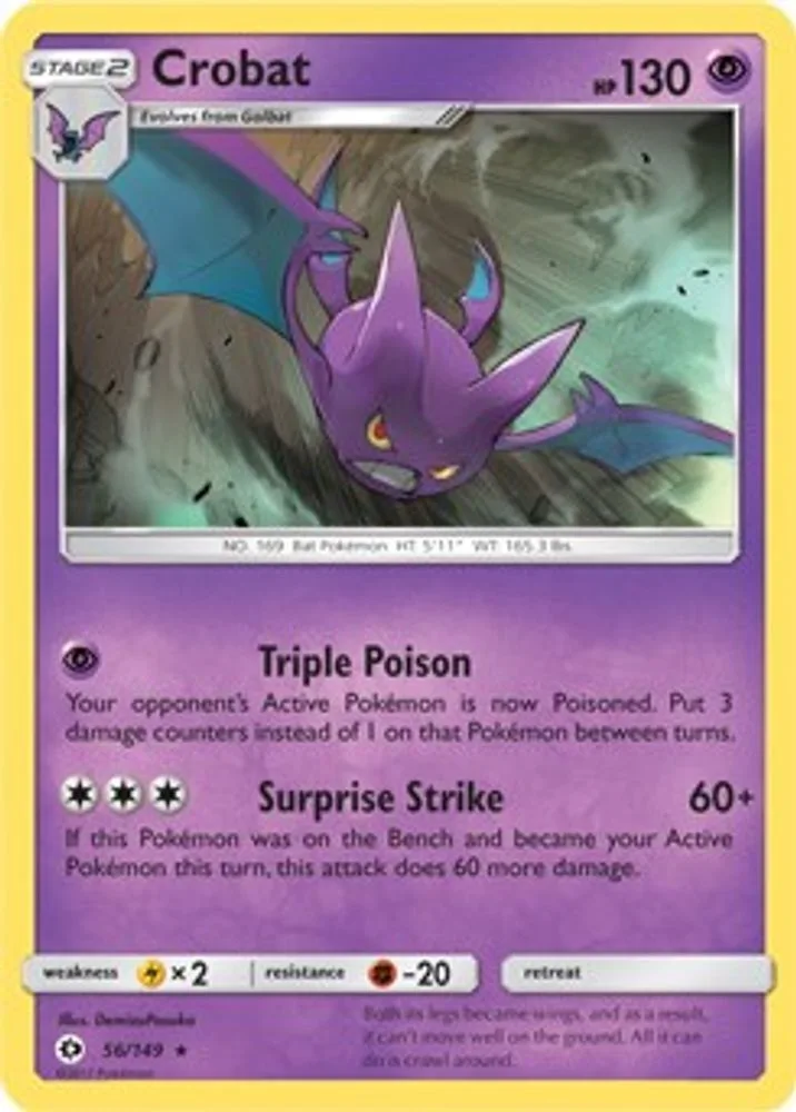 Crobat (Crobat · Cosmos Holo)