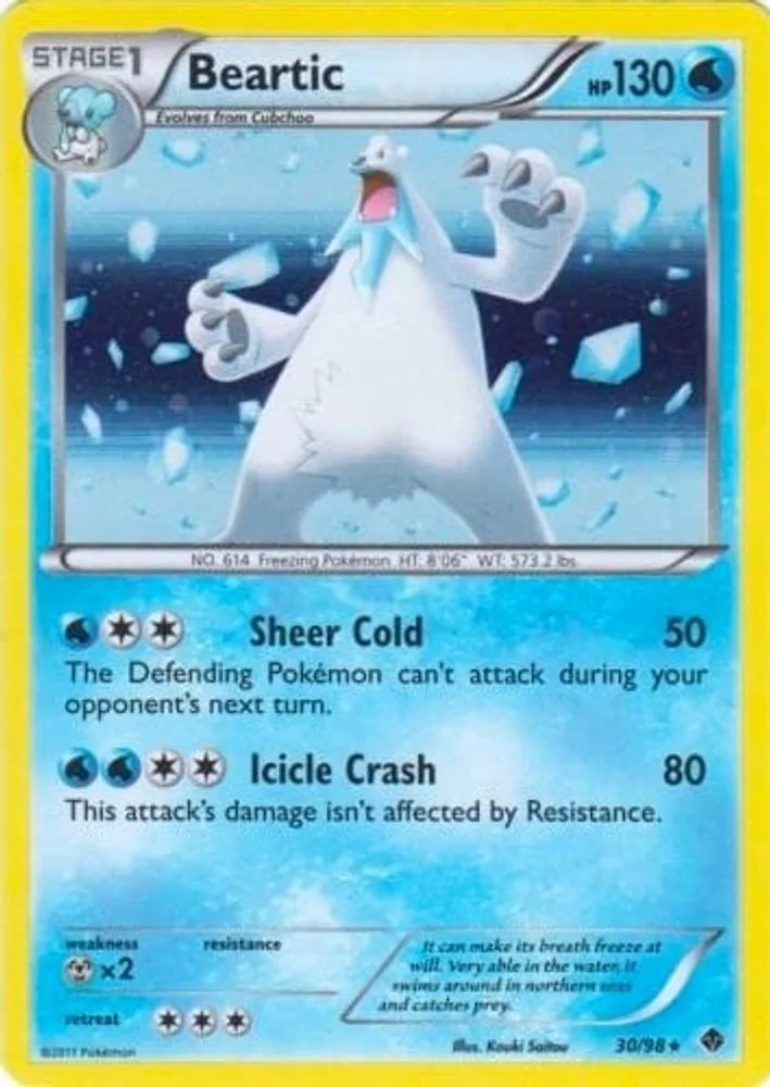 Beartic (Cracked Ice Holo)