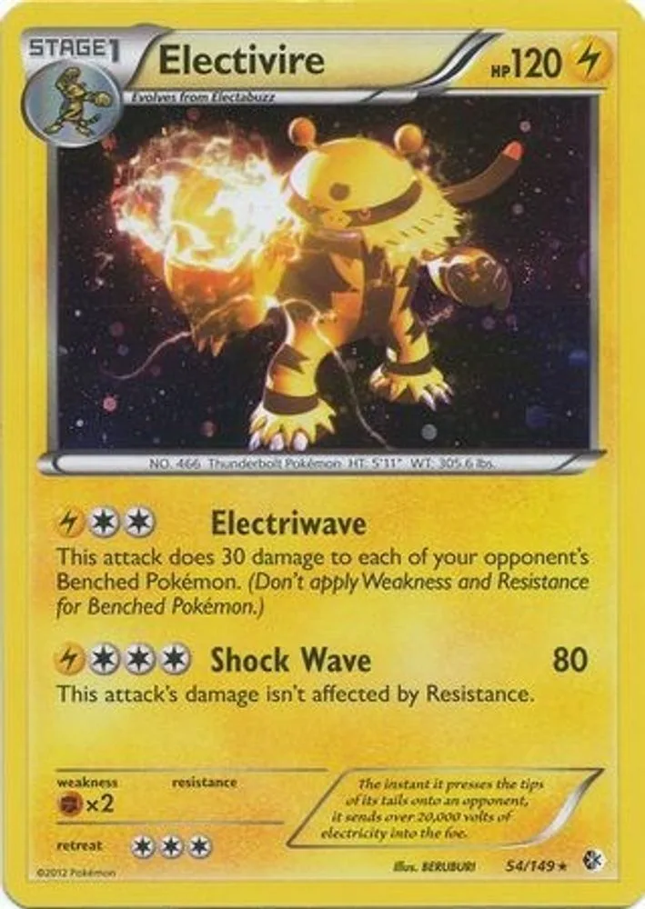 Electivire (Electivire · Cosmos Holo)