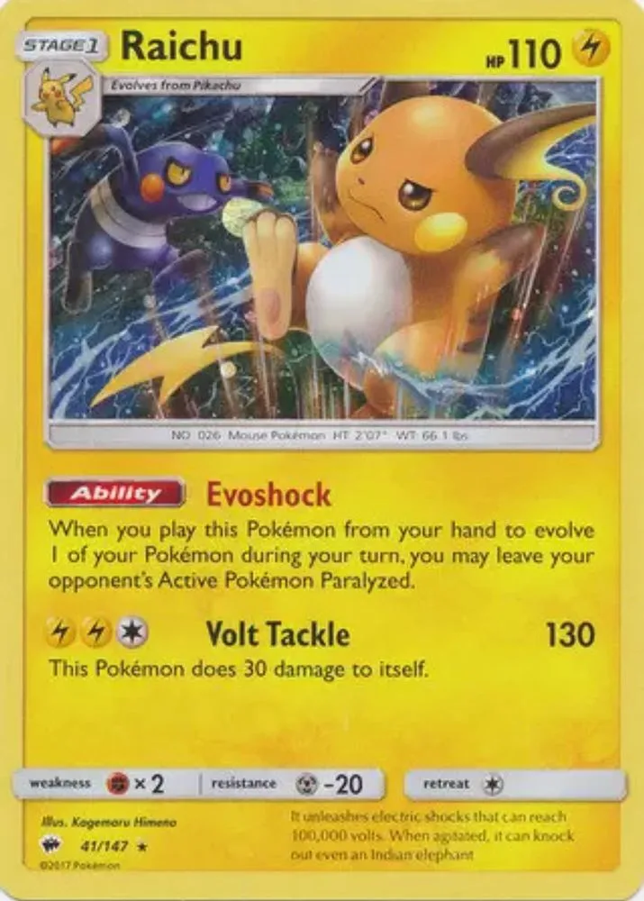 Raichu (Raichu · Cosmos Holo)