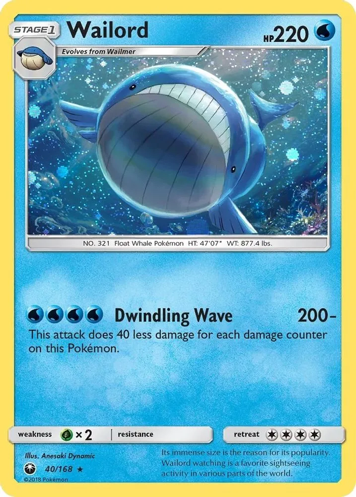 Wailord (Wailord · Cosmos Holo)
