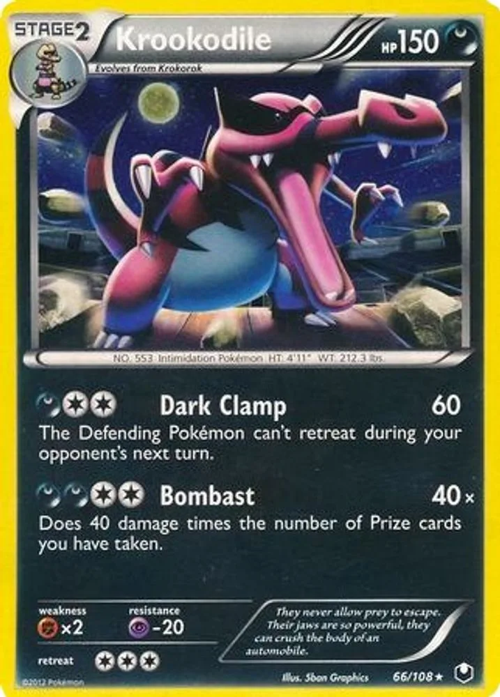 Krookodile (Cosmos Holo)