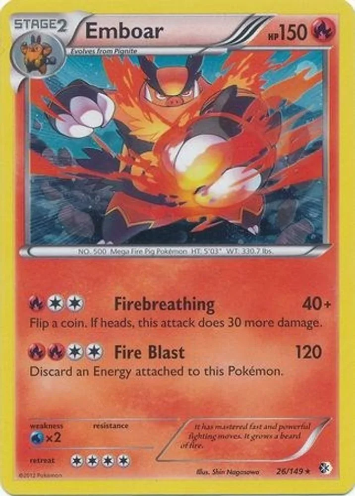 Emboar (Emboar · Cosmos Holo)
