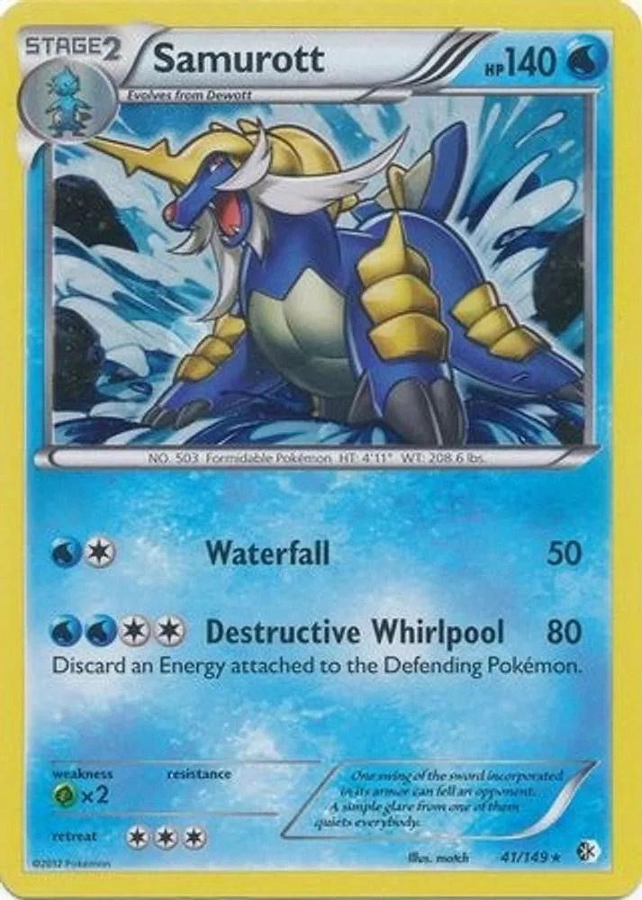 Samurott (Samurott · Cosmos Holo)