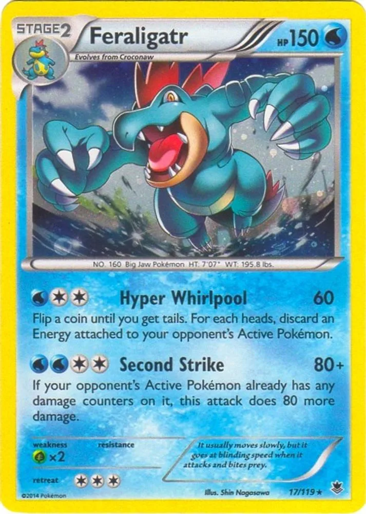 Feraligatr (Feraligatr · Cosmos Holo)
