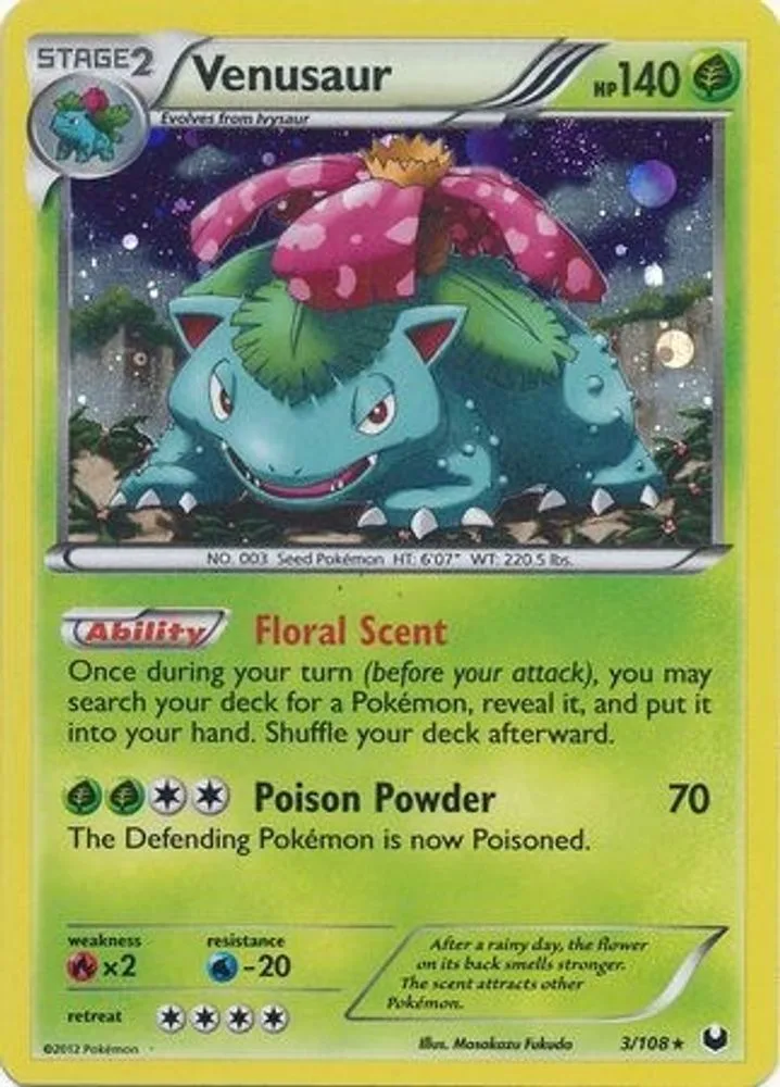 Venusaur (Venusaur · Cosmos Holo)