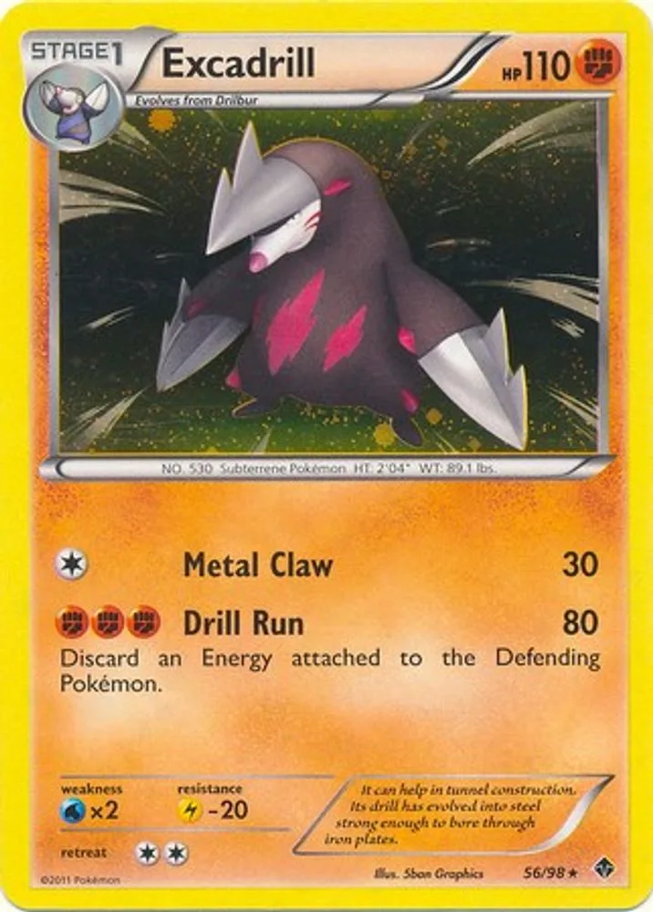 Excadrill (Excadrill · Cosmos Holo)