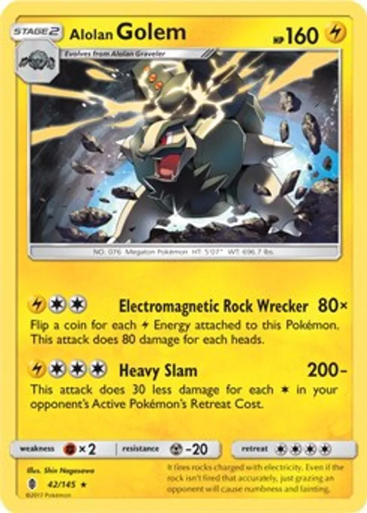 Alolan Golem (Alolan Golem · Cosmos Holo)