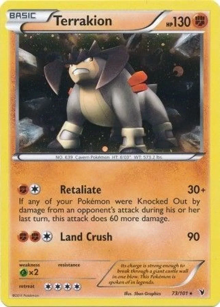 Terrakion (Terrakion · Cosmos Holo)