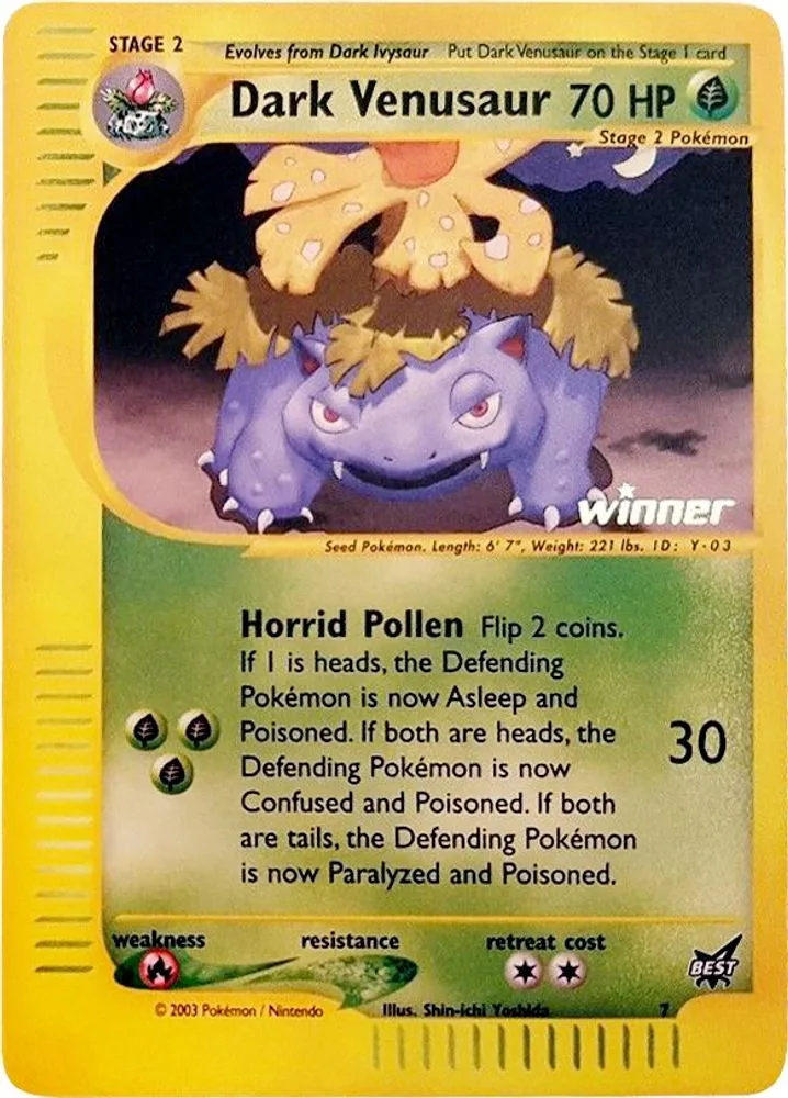 Dark Venusaur (Winner)