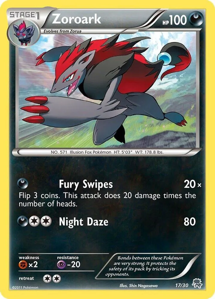 Zoroark (Zoroark · #17 Non-Holo)