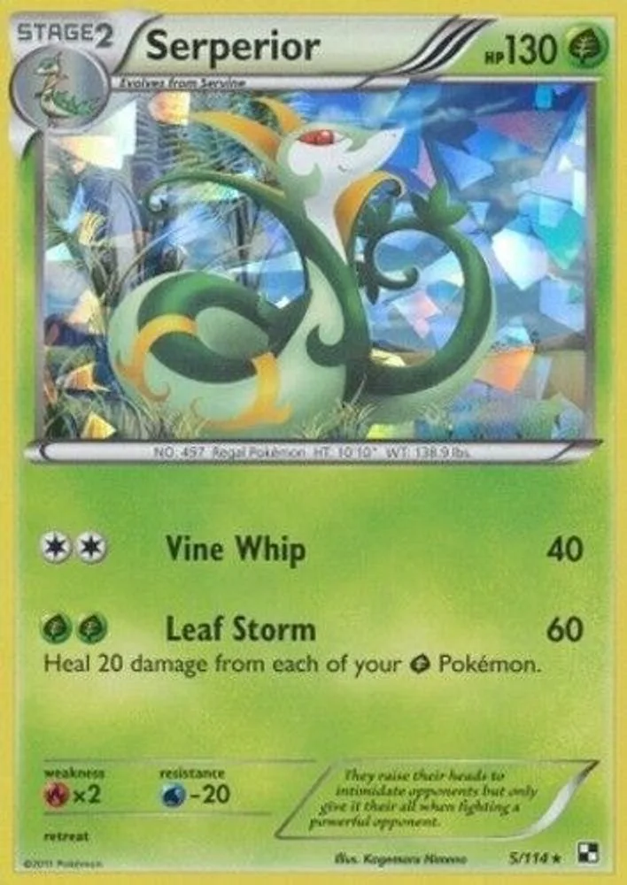 Serperior (Serperior · Cracked Ice Holo)