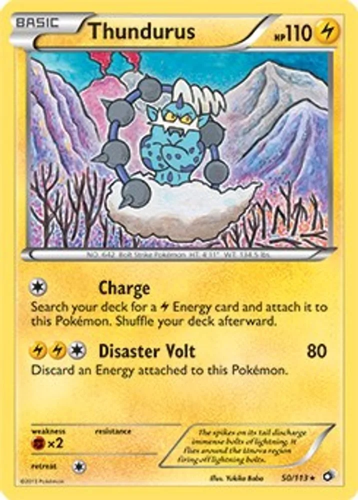 Thundurus (BW Legendary Treasures)