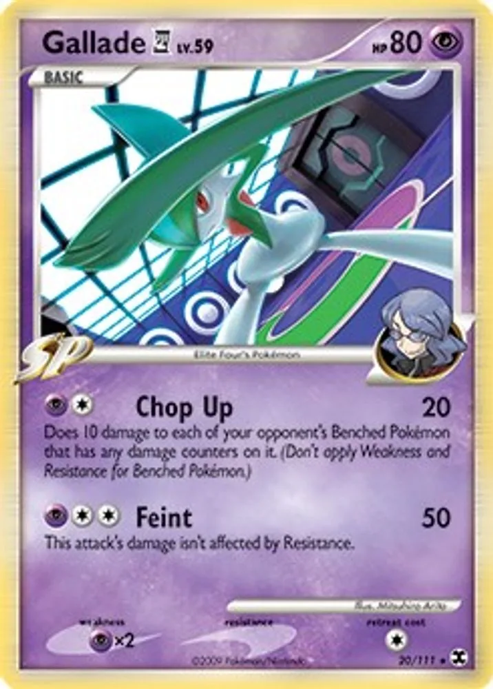 Gallade E4 (DPPt Rising Rivals)
