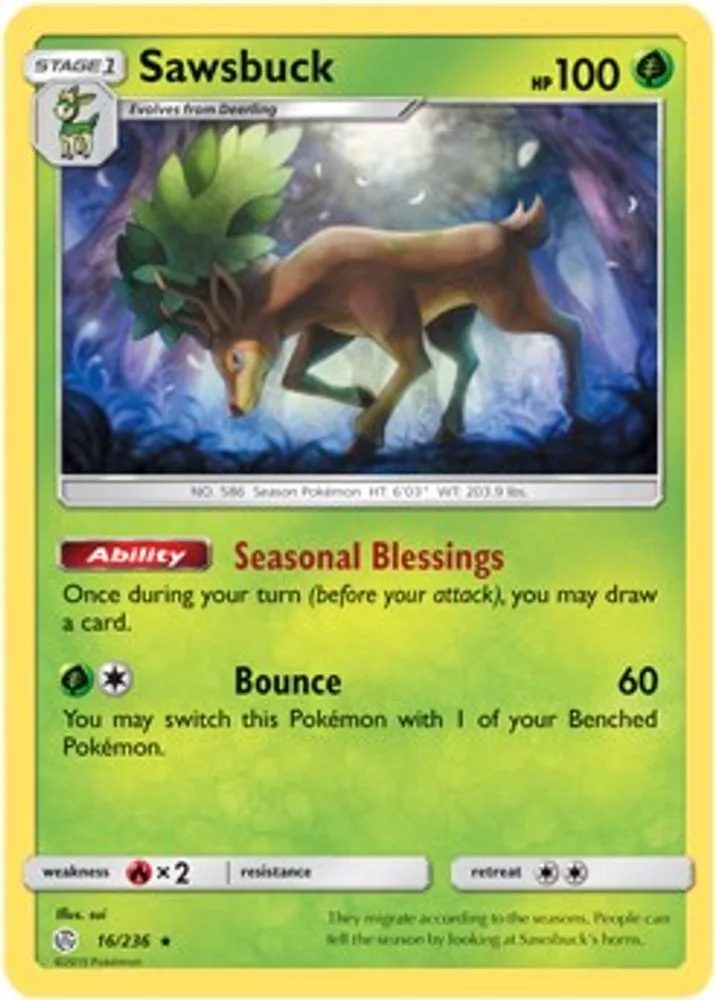 Sawsbuck (Prerelease Kit Exclusive)