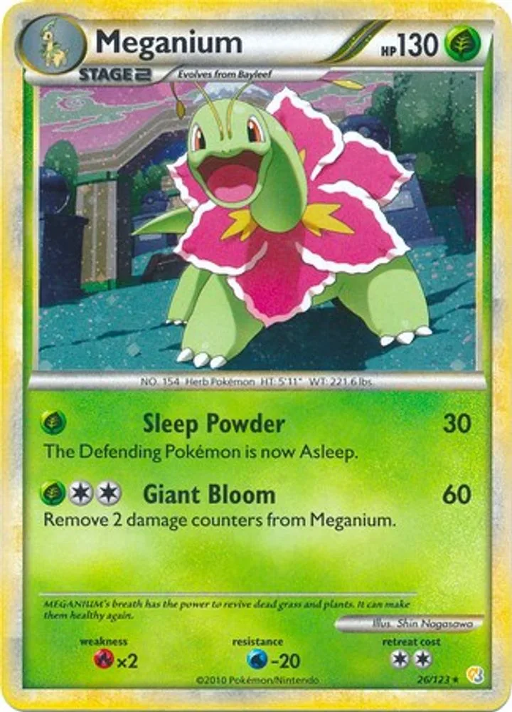 Meganium (Meganium · Cosmos Holo)