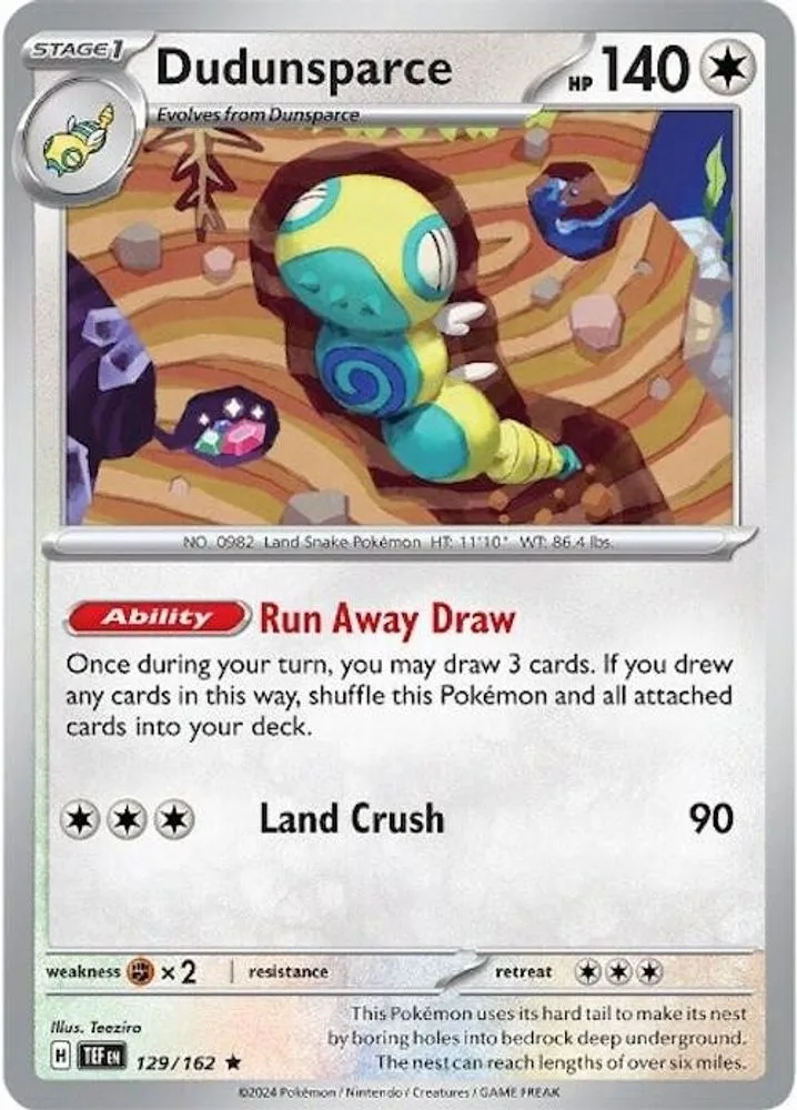 Dudunsparce (Non-Holo)
