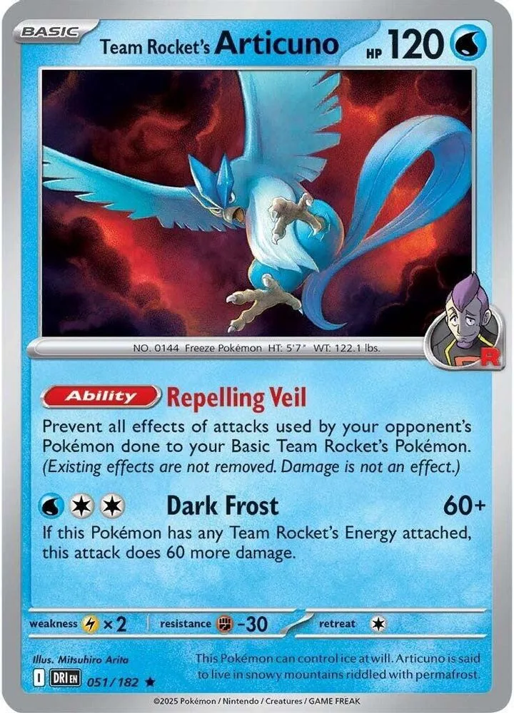 Team Rocket's Articuno (Team Rocket's Articuno · Non-Holo)