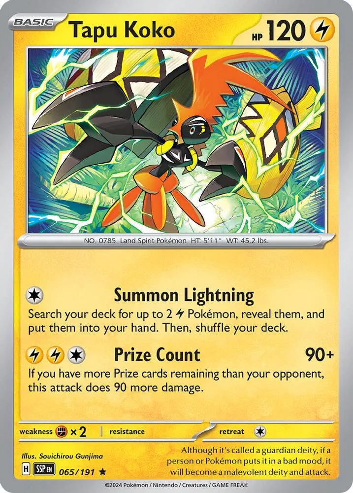 Tapu Koko (Non-Holo)
