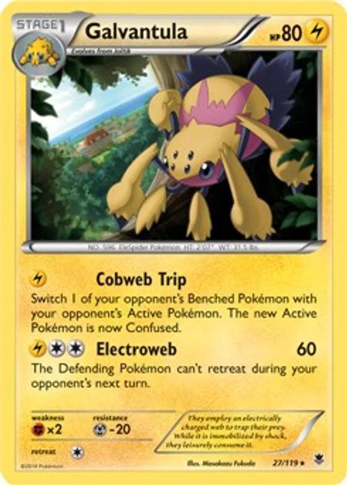 Galvantula (XY Phantom Forces)