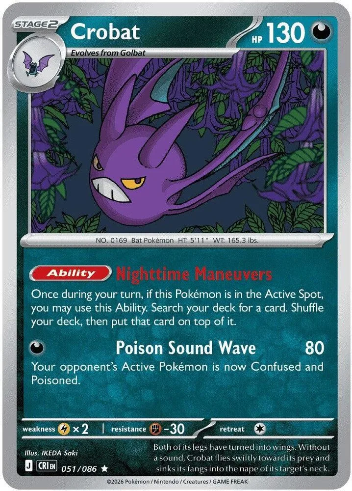 Crobat (Non-Holo)