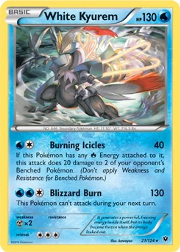 White Kyurem (XY Fates Collide)