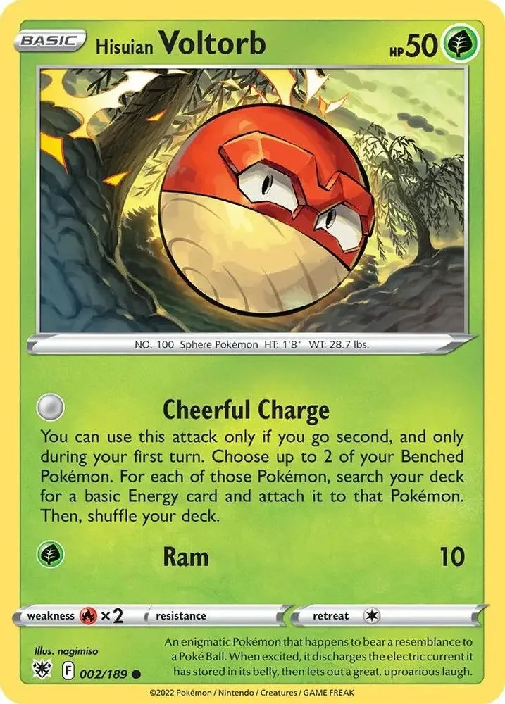 Hisuian Voltorb (Cosmos Holo)