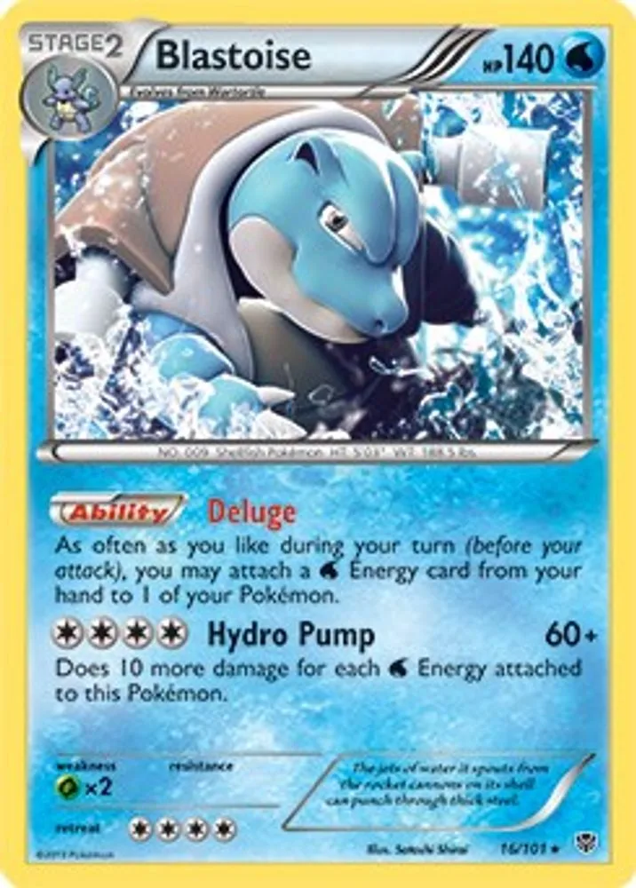 Blastoise (BW Plasma Blast)