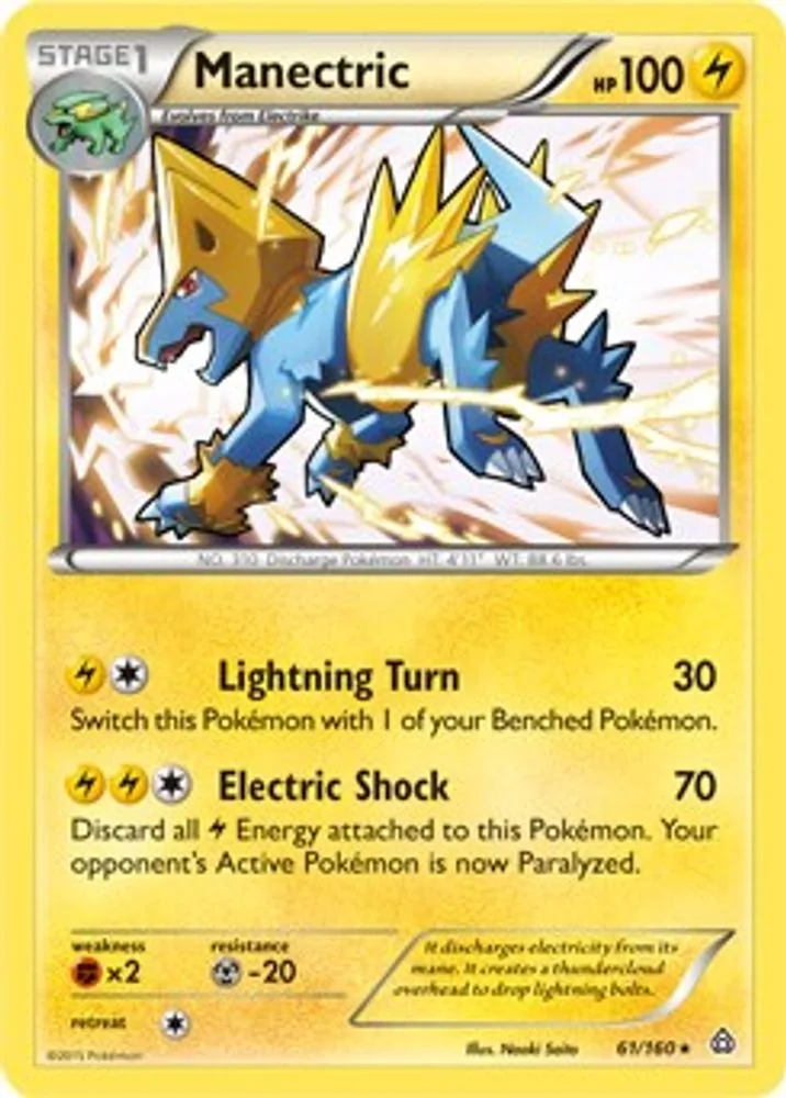 Manectric (XY Primal Clash)