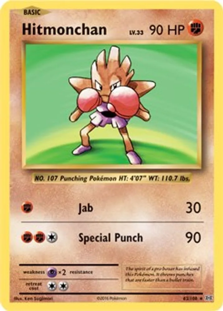 Hitmonchan (XY Evolutions)