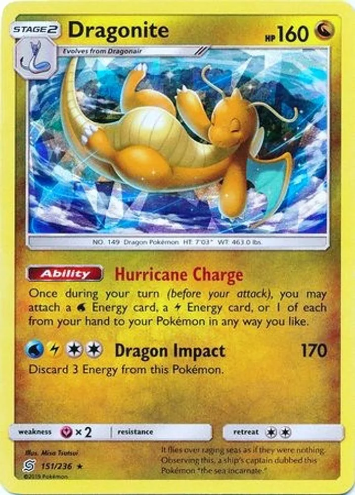 Dragonite (Cracked Ice Holo)
