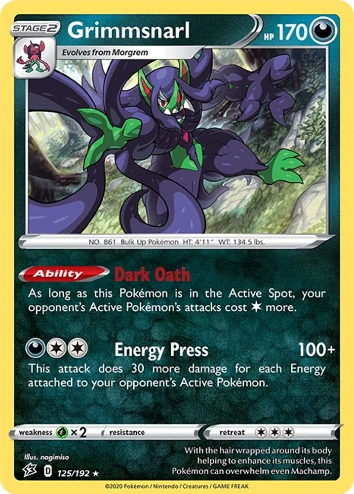 Grimmsnarl (Non-Holo)